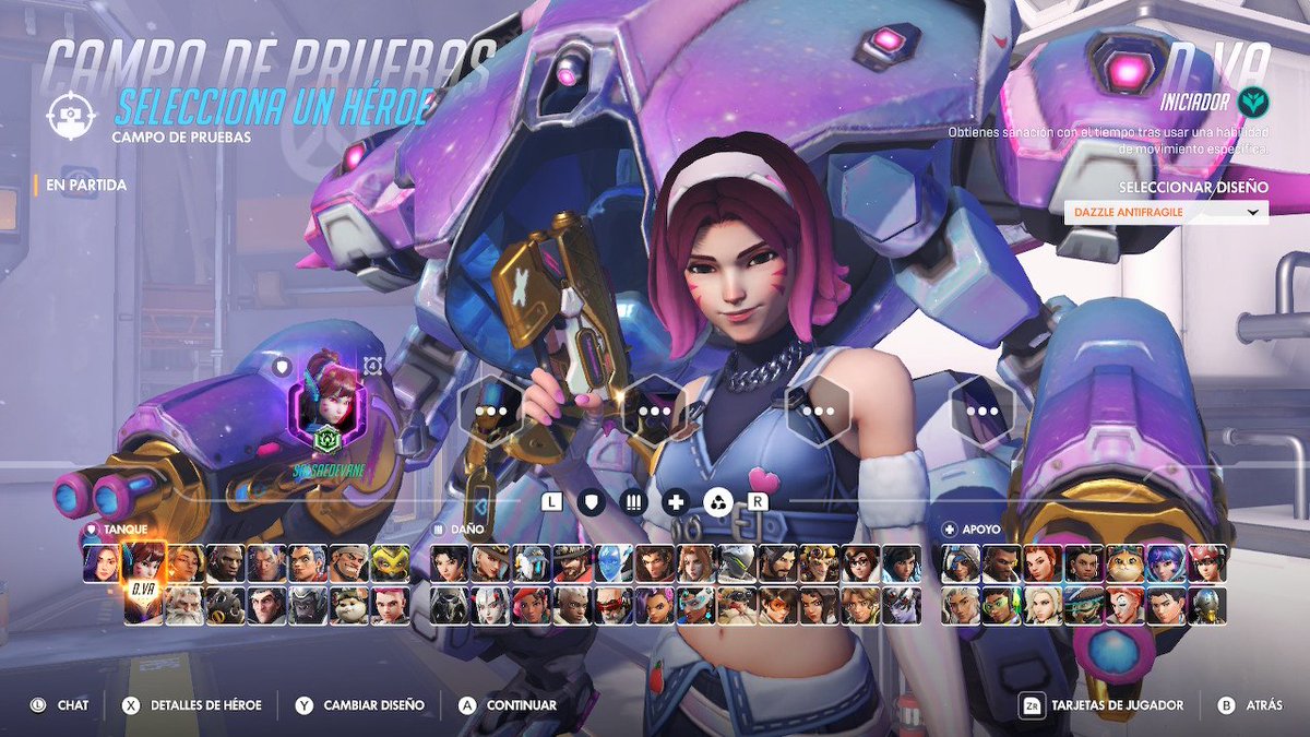 EdevanerdDs's tweet photo. Desde cuando ow en switch se ve así de bien y encima SE PUEDEN JUGAR RANKEDS https://t.co/P0nKoyiXES