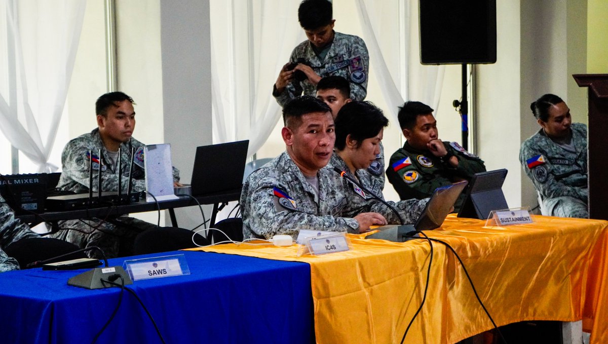 PhilAirForce's tweet photo. PAF NEWS | SANAY BAGWIS 03-2026 OFFICIALLY KICKS OFF, SETTING THE STAGE FOR MULTI-DOMAIN TRAINING

See full story:
https://t.co/Hz2uy0si52

#FocusPAF #GuardiansOfOurPreciousSkies #PAFYouCanTrust #OneAFPOnePhilippines #StrongAFPStrongPhilippines #AFPYouCanTrust #MatatagNaSandigan https://t.co/KdK2HI2JWs