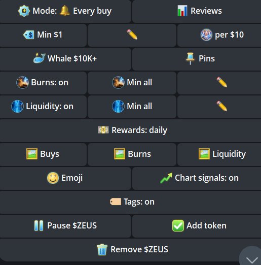 ZeusBotArc's tweet photo. The $ZEUS tools are just getting their start - step #2: onboard the world to @Arguspad ecosystem. 10 step plan. @arc https://t.co/piNhHVSe8M