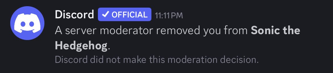 trishtrish_ow's tweet photo. @sonic_hedgehog i was banned and i didn't say anything at any point lmaoooo https://t.co/S7eGgJN5MX