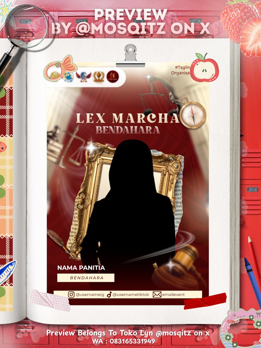 mosqitz's tweet photo. preview 49. desain id card / nametag https://t.co/vqE7urlofE