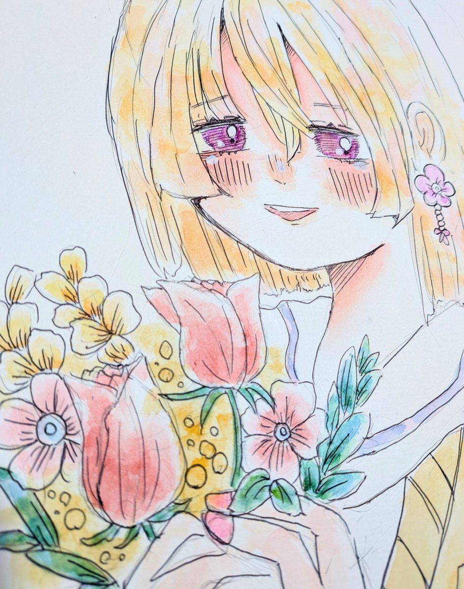 2a_7umi's tweet photo. #透明水彩 
#イラスト https://t.co/M81MH2qXlu
