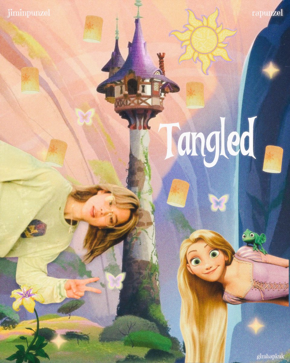 gimbapkuk's tweet photo. mimipunzel ☀️💜🏰🎨🖌️ https://t.co/CYcjQrL1fA