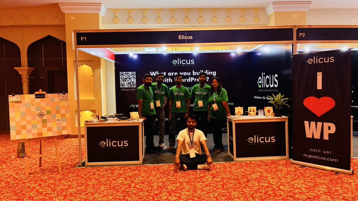 helloelicus's tweet photo. A good start made a good day. 💚

@WPRajasthan 
#WCRajasthan #WordCampRajasthan #WordPress #Jaipur https://t.co/KodzHQiIUZ