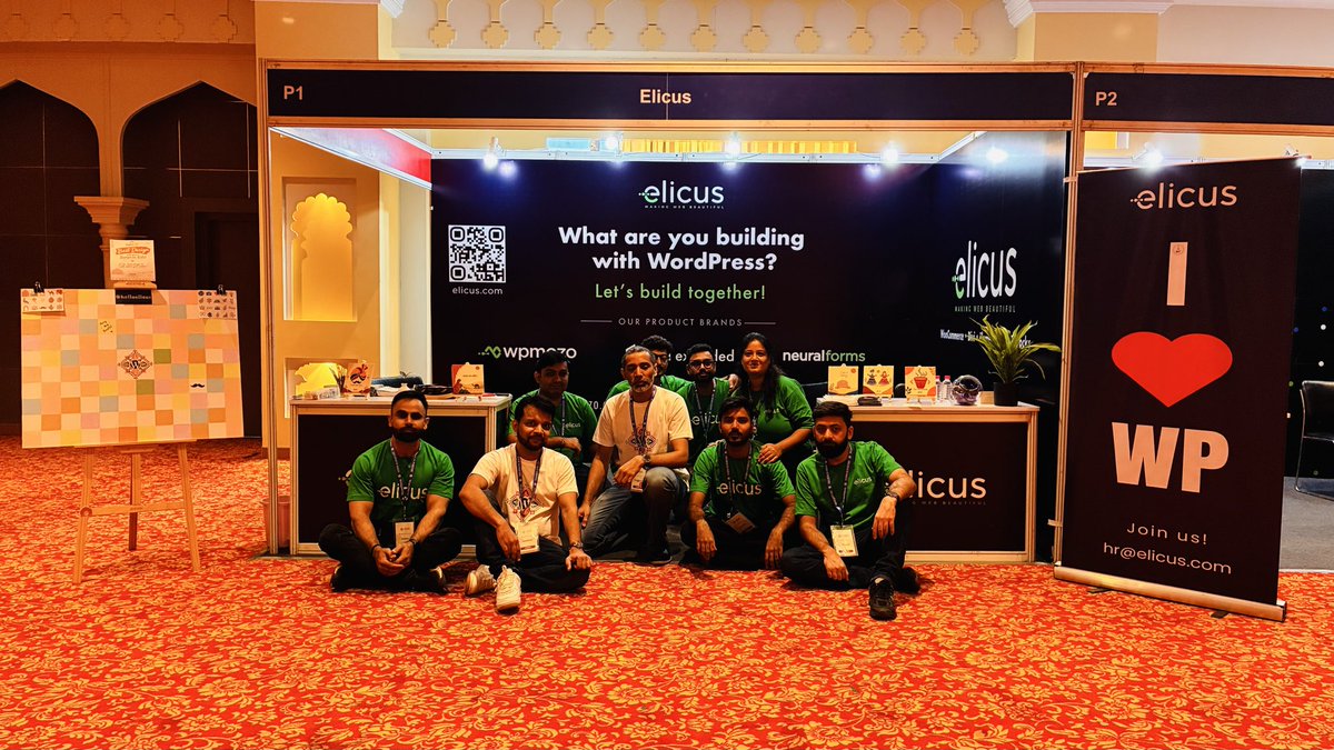 helloelicus's tweet photo. A good start made a good day. 💚

@WPRajasthan 
#WCRajasthan #WordCampRajasthan #WordPress #Jaipur https://t.co/KodzHQiIUZ