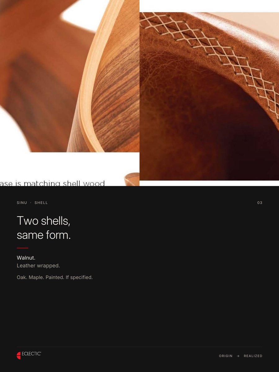 Eclecticfacts's tweet photo. #SINU #SINUProng #Eclectic #OriginRealized #ProngBase #InStock #Walnut #LeatherWrapped #CaliforniaVilla #HospitalityDesign #InteriorArchitecture #ContractFurniture #DesignSpecification #ArchitectsOfInstagram #HighEndInteriors https://t.co/D3JQt6lnNA