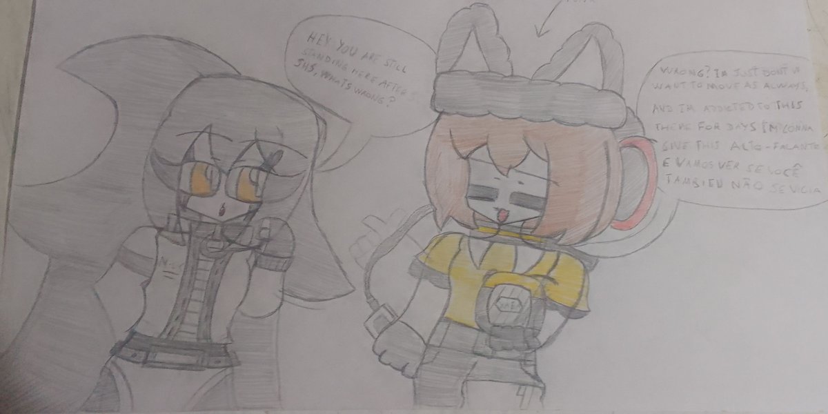 Bondrawing73's tweet photo. A Image based on the newest song I can't stop listening for entire days also 2 images in one post but I feel I didnt Made these too well            
Bianca by:@Axel_Ax_cu7 
Zayla by:me sadly
Also the song in question is Davidson-All I wanna do https://t.co/WwoZQZJGg8
