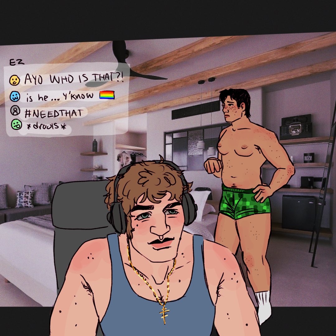 halo_ween17's tweet photo. roommates hollanov + streamer ilya… #heatedrivalry https://t.co/48YznGprls