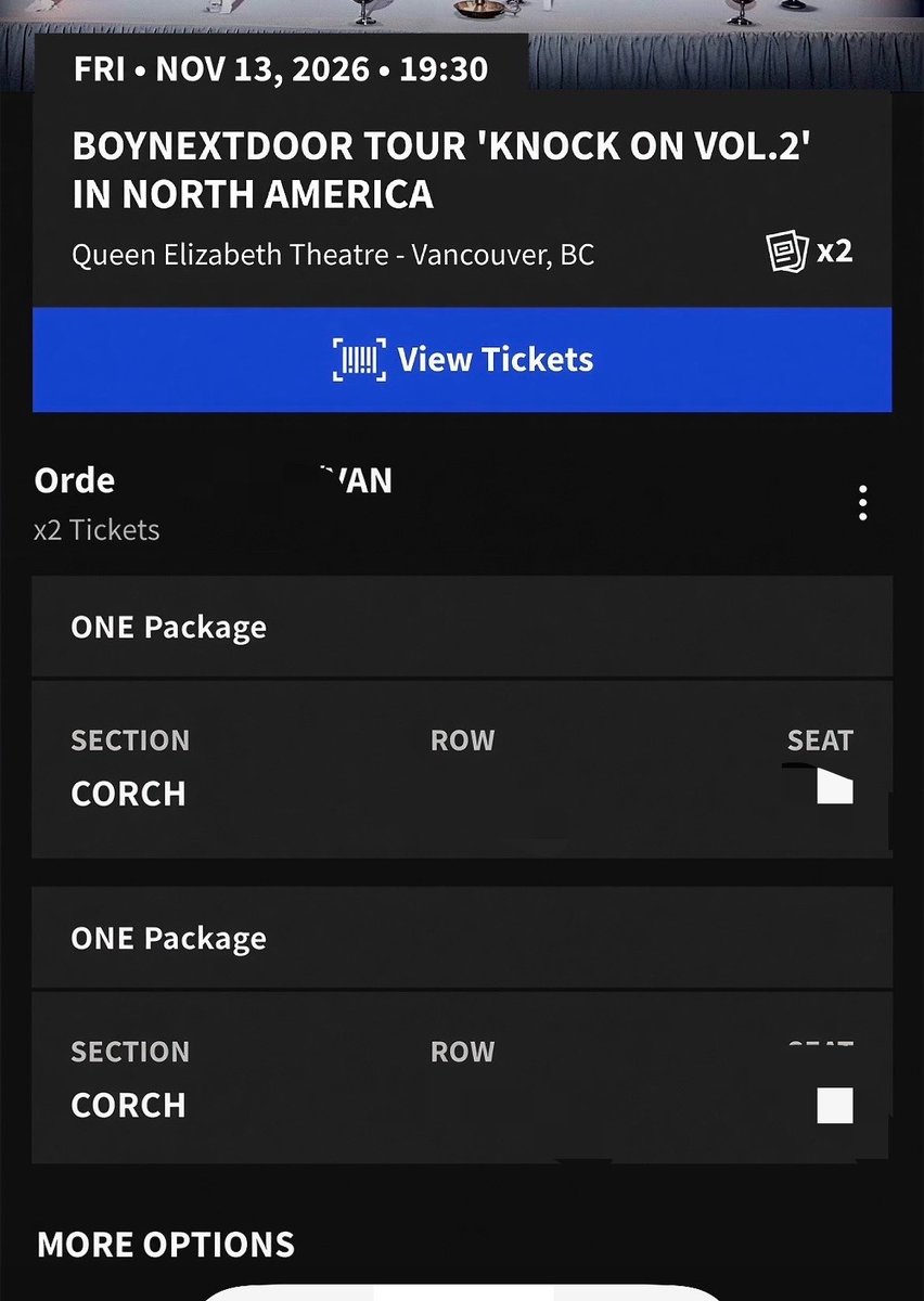 iamAmonstaX_'s tweet photo. #wts boynextdoor bnd 

x2 one package tickets for Toronto 

x2 one package tickets for Vancouver 

rfs: have a rescheduled appointment happens to be same day please dm if interested I can go! 

#boynextdoor #KNOCK_ON_Vol2 #BOYNEXTDOOR #bnd_toronto #bnd_Vancouver https://t.co/jxvkcMcoku