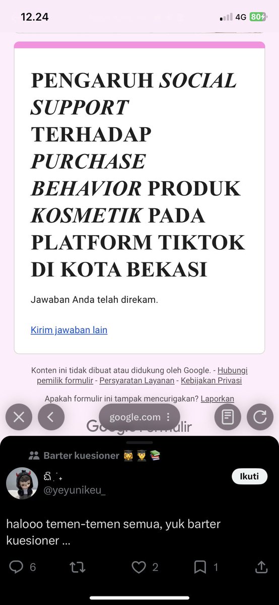 snctswife's tweet photo. @yeyunikeu_ Done kak, tolong isi punyaku

https://t.co/Rvdwd4jvZh https://t.co/nSadEWWdYX