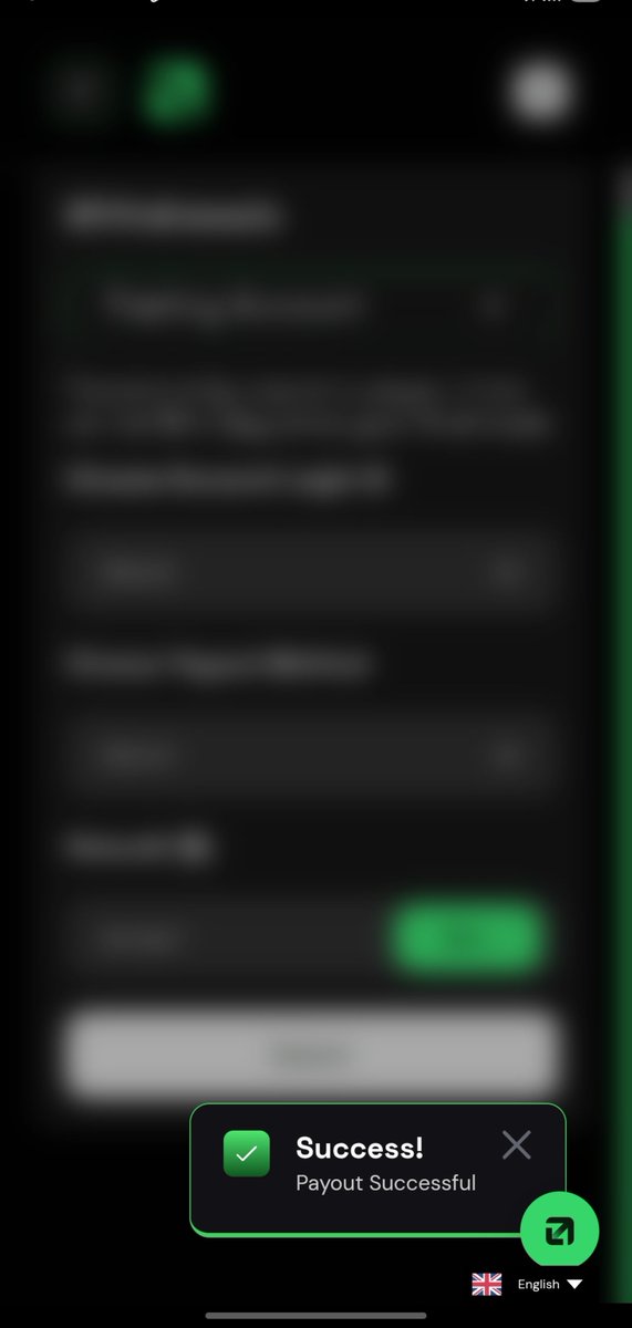 DEssentiall's tweet photo. Second payout requested with @EquityEdgeUK 

✅️Just hit the button again.

First payout: Approved✅️

Second payout: Requested today🔈

Same process.👍
Same fast review.👍
Same feeling when that “Payout Successful” notification drops.🫳 https://t.co/UjT2O41Odr