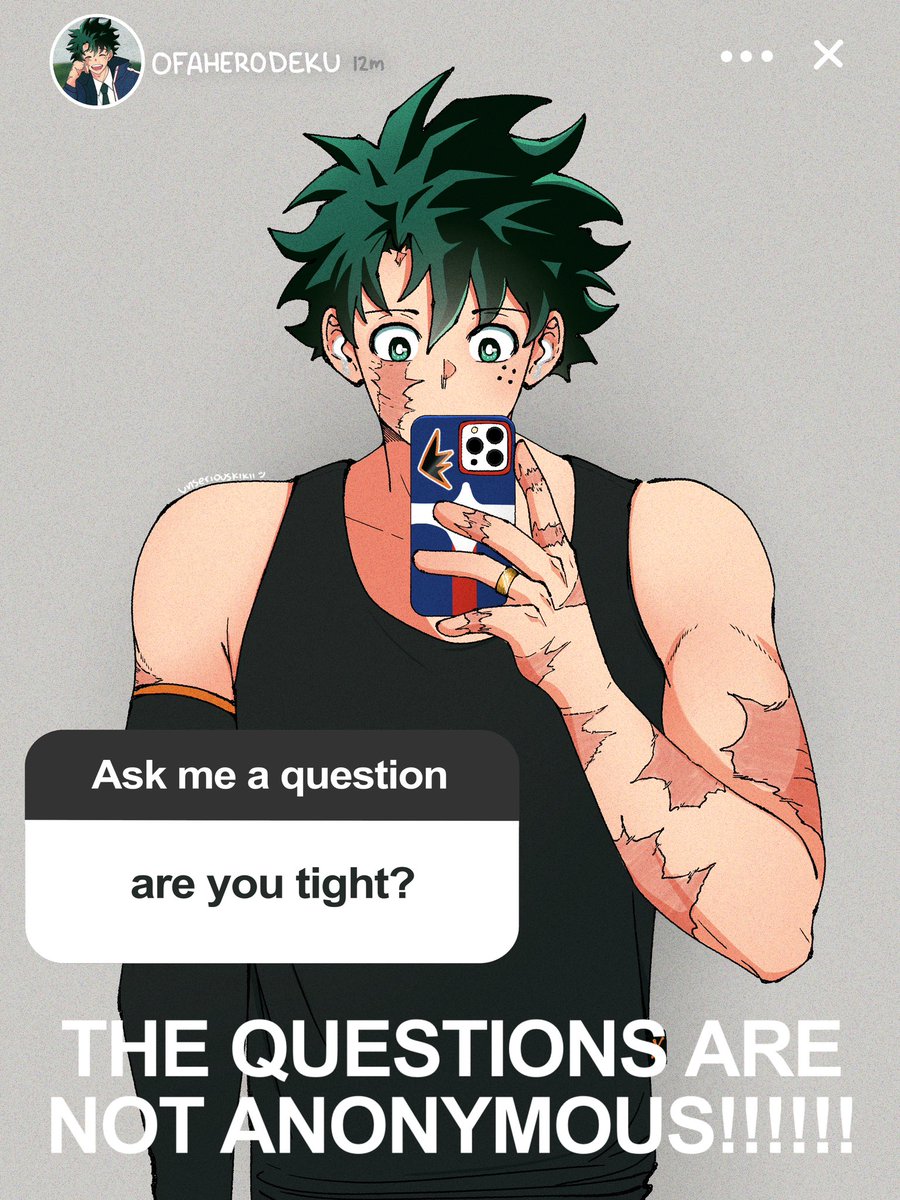 unseriousKiKii's tweet photo. Social media can be… funny for #Deku sensei https://t.co/1LqYza8RXK