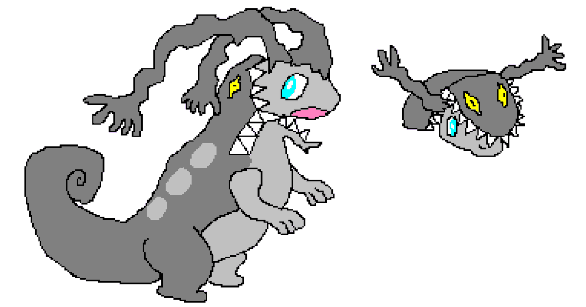 GhostlyGoodra's tweet photo. // ok so here's what i've got so far
basically she's wearing a costume because she likes being spooky
and when she's feeling like it she pulls it over her face like so https://t.co/zuYdflfrNm