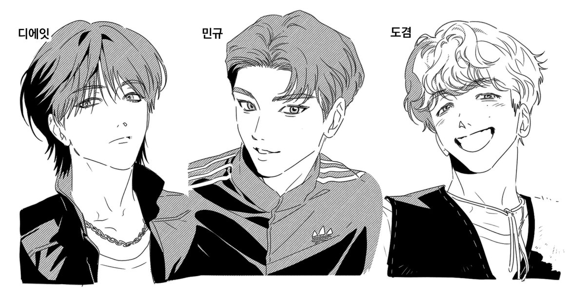 JJS_HLB's tweet photo. SVT 13명을 그려보았다 https://t.co/ANPdR98wTZ