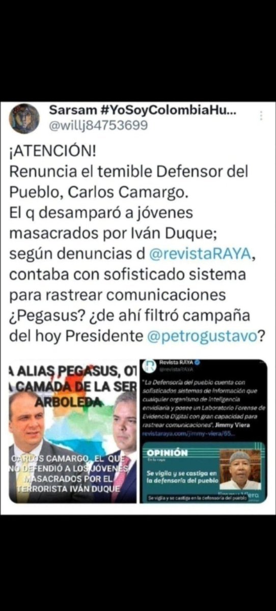 EliansTorres's tweet photo. @UltimaHoraCR @FiscaliaCol CÍNICO, QUE LE PREGUNTE A LA HNA DE PARDO HASCHE A LA QUE LE DIÓ SEMEJANTE CONTRATO PARA CHUZAR ⚠️⚠️⚠️⚠️⚠️👇👇👇👇👇👇👇👇 https://t.co/Vb0K2qoQGb
