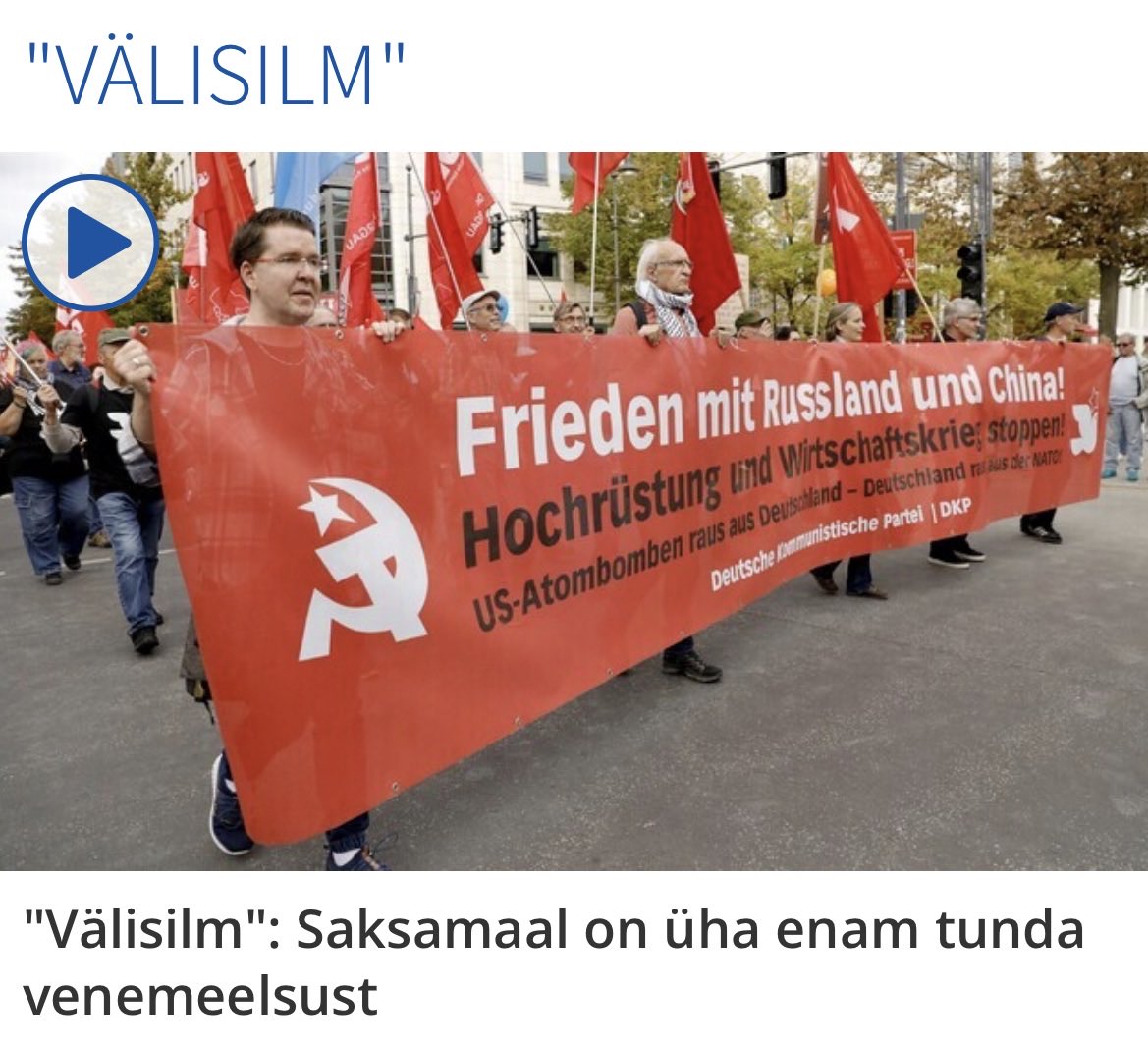 itsmeidiotos's tweet photo. Lootusetu. Mitu põlvkonda läheb veel, et sakslased mõistuse pähe võtaks ja maailma kainelt nägema hakkaksid. https://t.co/V7nYs7DBRd
