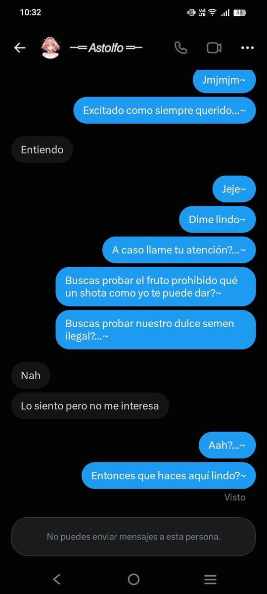 vergon_ilegall's tweet photo. XD?...
Ps qué dije o que?
No entiendo a esos qué te siguen y luego te bloquean sin razón ~ < ~ https://t.co/KfKbpRbIYW