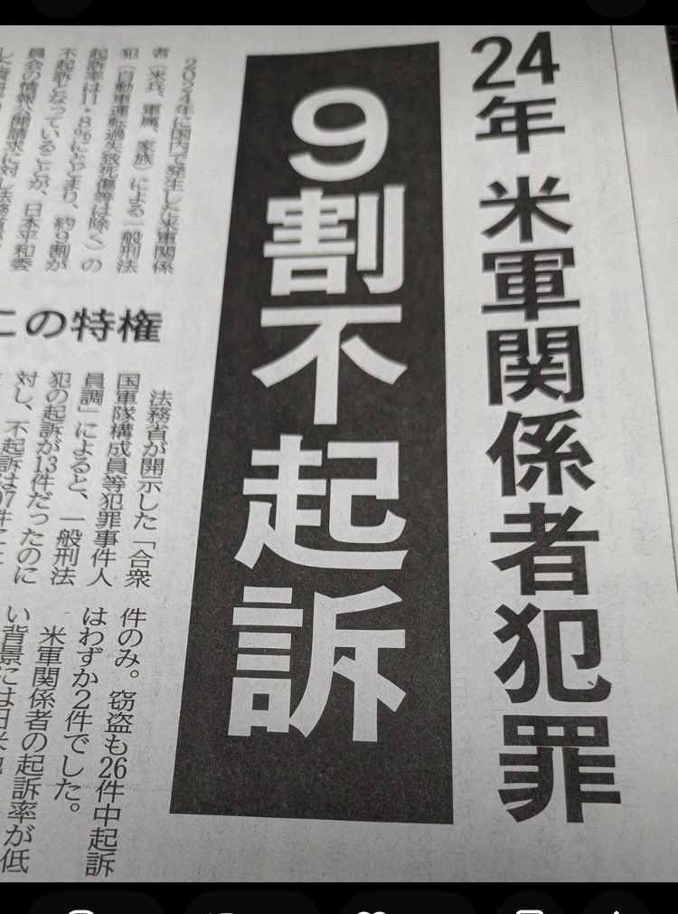 akisurf1's tweet photo. @doroicarv_nob 1番怖いのは日本人かもよ。
問題起こしは米軍でも
不起訴にしてきたのは 日本🇯🇵ですから。。 https://t.co/RMe3D0jZtp