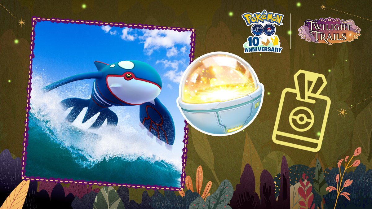 PokemonGoAppIN's tweet photo. Let’s GO, Trainers! 🤩

It’s time to collect GO Points to increase your rank, encounter Kyogre, and more with GO Pass: October in #PokemonGO!

Know more : https://t.co/B7zKofQhWV https://t.co/Zm9PmAc0Ri
