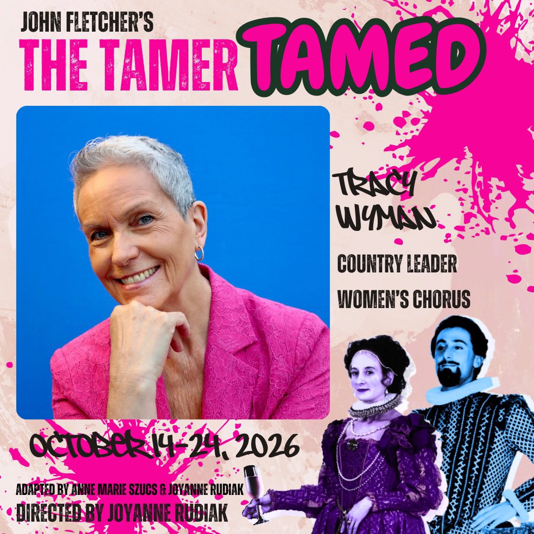 WalterdalePlays's tweet photo. Meet the cast! 
.
THE TAMER TAMED
by John Fletcher
Adapted by Anne Marie Szucs and Joyanne Rudiak
Directed by Joyanne Rudiak
Onstage October 14-24, 2026
Tickets: https://t.co/SbbpgI2CIF https://t.co/dwrgQFN4d8