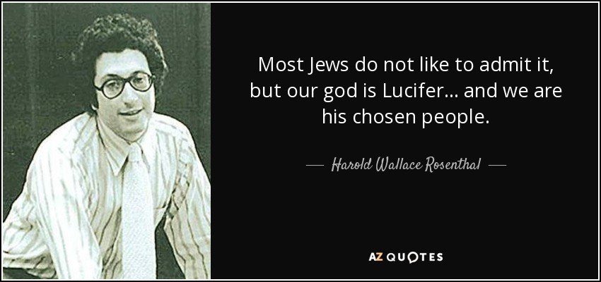 bitcoins1stlady's tweet photo. 👹Lucifer’s chosen people. https://t.co/AkG0cFx7Ie