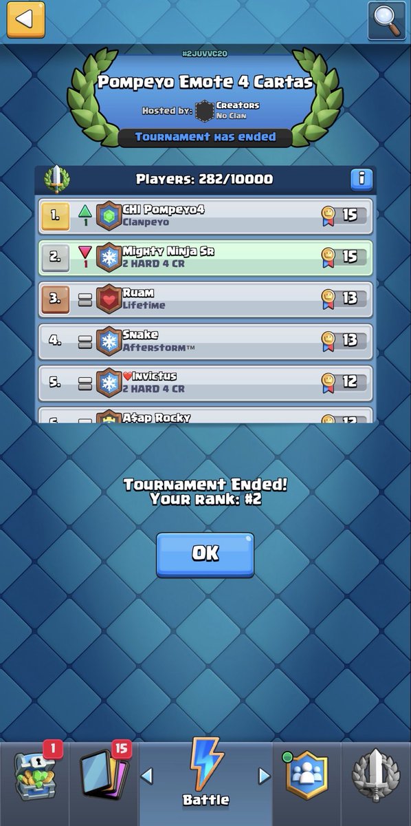 MightyNinjaCR's tweet photo. @Pompeyo4CR nice man 👍 https://t.co/uKd3e7Lajp