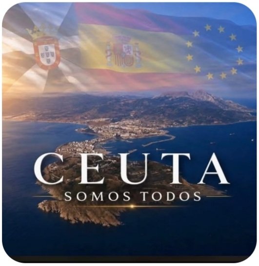 ManuelG06363666's tweet photo. CEUTA NO SE VENDE.
CEUTA SE DEFIENDE. https://t.co/cnZuxOVg4h
