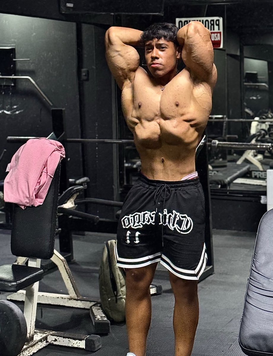 MuscleProjectMx's tweet photo. Enormous biceps of a Mexican bodybuilder https://t.co/tb8e2aiq53