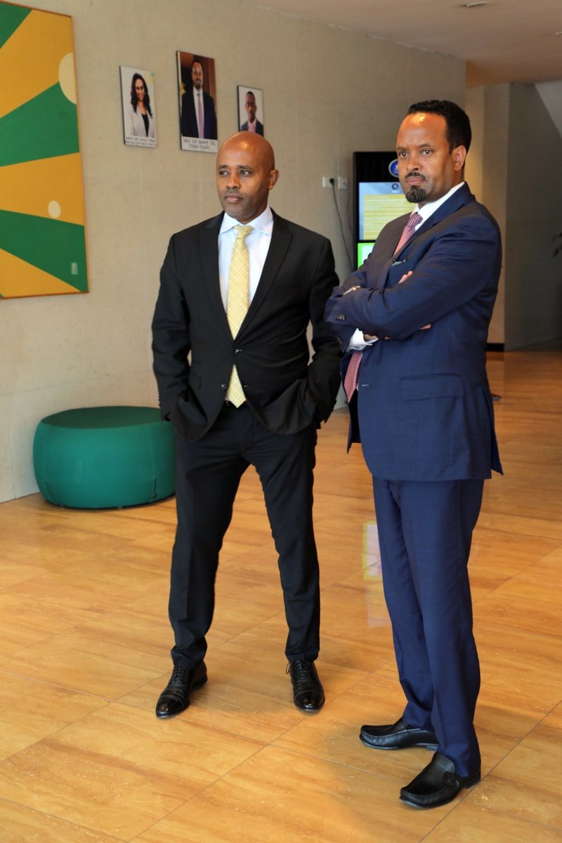 EyobTolina's tweet photo. Warmest congratulations to my brother & friend #Ahmed Shide on being elected Speaker of the House of Peoples’ Representatives! 🇪🇹
A momentous shift in Ethiopia’s political economy. We have often discussed the end of the center-periphery dichotomy in Ethiopia—now, the “periphery” has truly become the center! 
Wishing you immense wisdom in this historic duty! 👏🏽