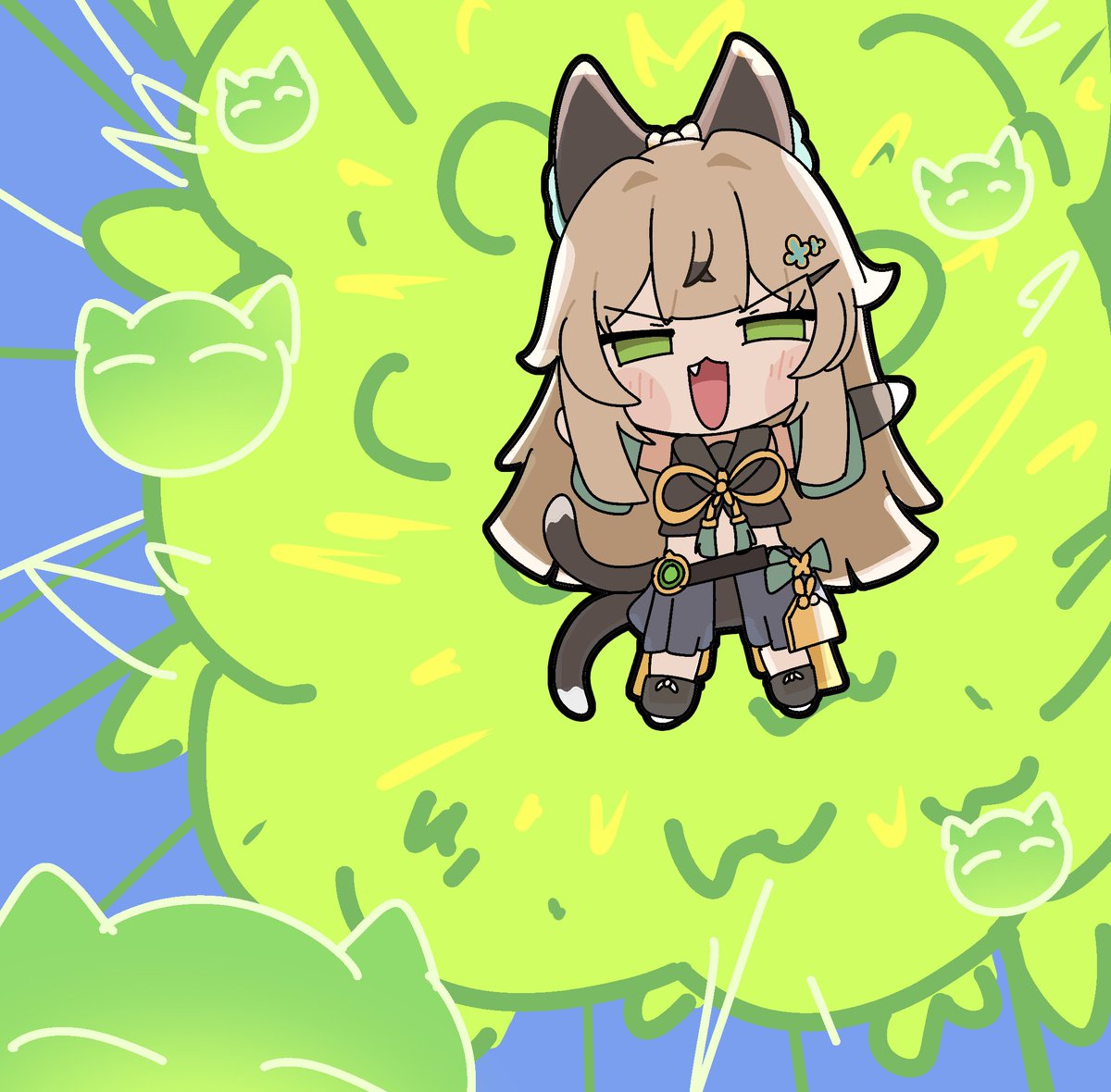 Nepnepping's tweet photo. Express delivery!
#GenshinImpact https://t.co/u26ollV6DD