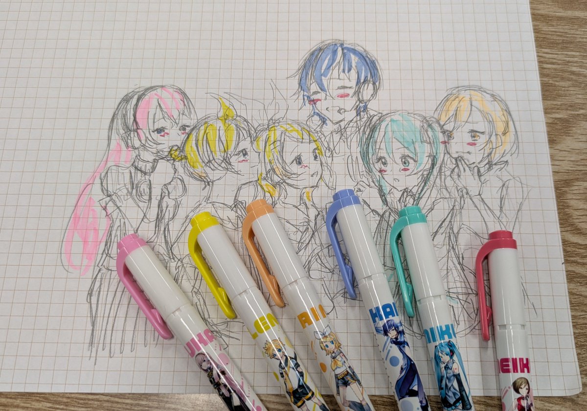 Oto1820's tweet photo. rkgk
#KAITO
#MEIKO
#初音ミク
#鏡音リン
#鏡音レン
#巡音ルカ
#ピアプロキャラクターズ
#イラスト https://t.co/FTbNLbbWqr