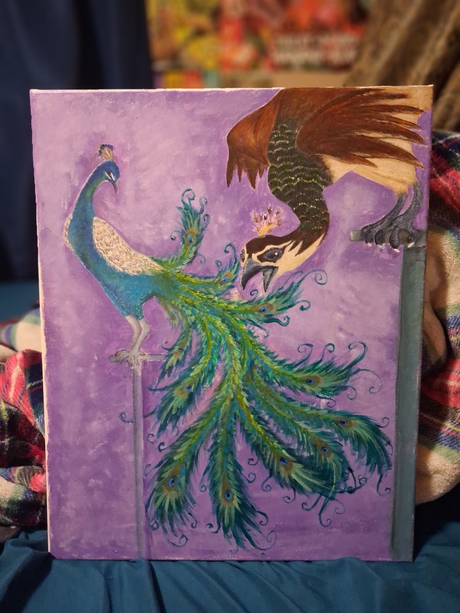 FluffyLunchBoxx's tweet photo. @Nova273170 Painting for my grandma https://t.co/SQ9bvA1AmA