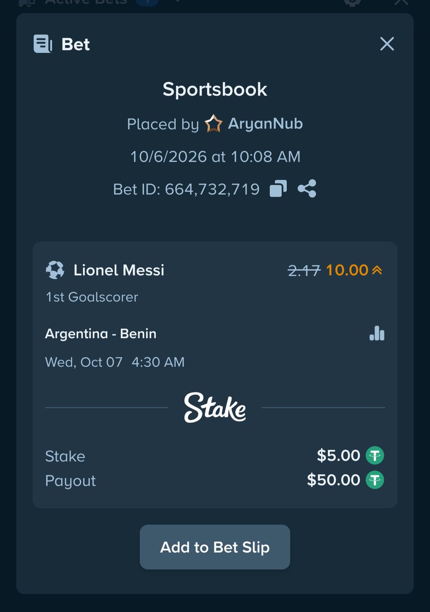 Sebs077's tweet photo. @septona @Stake Done my man 🙌 https://t.co/LhRJWBF5rK