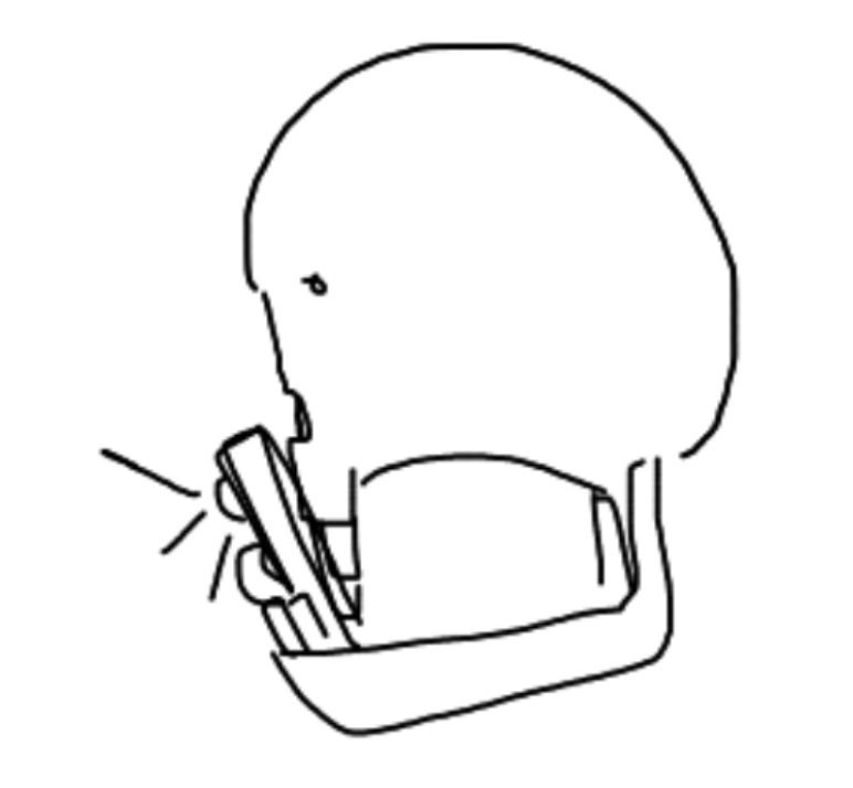 TSHS_Papyrus's tweet photo. SOMEONE ASKED ME HOW I'M HOLDING THE PHONE UP, AND IT'S QUITE SIMPLE! HERE IS AN ILLUSTRATED EXAMPLE! https://t.co/I0MjUaGlQ6