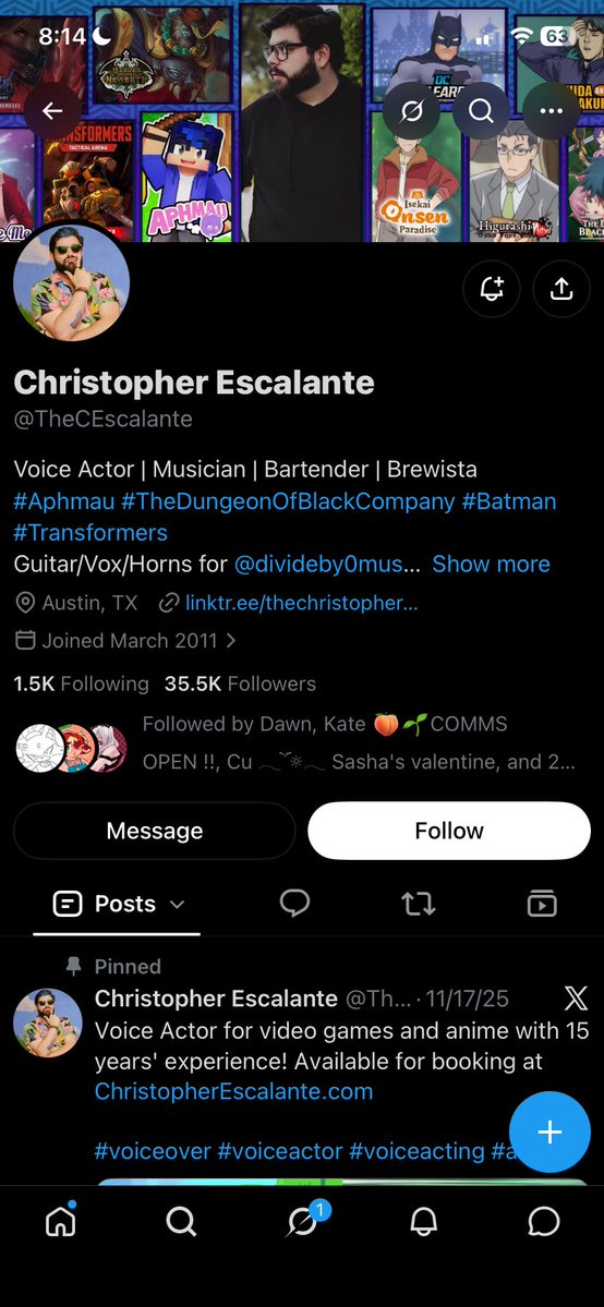 MakkisSplatana's tweet photo. by the way so many of you that follow me follow this man! please do not support him after what he has done! https://t.co/sJdkINfCEs