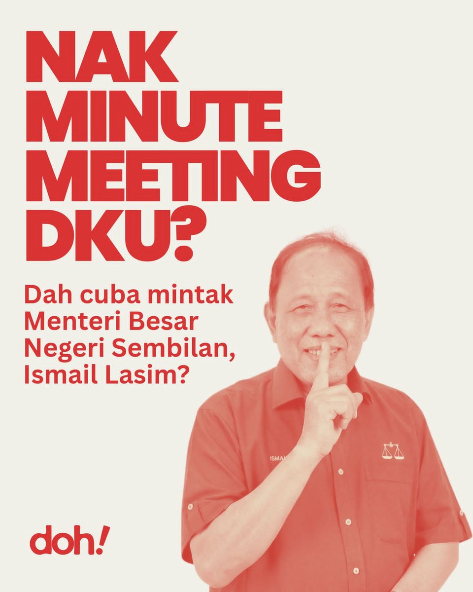 apanakdikato's tweet photo. Dulu budak budak Umno sibuk mintak minit mesyuarat, skrg dh senyap takut nak mintak sb geng umno dh jd MB

Mail pun dah dtg mesyuarat, sepatah haram pun tk berani nak mintak dedahkan minit mcm dulu..

Hrmmm select..🤣 https://t.co/fyBtpF2Lp5