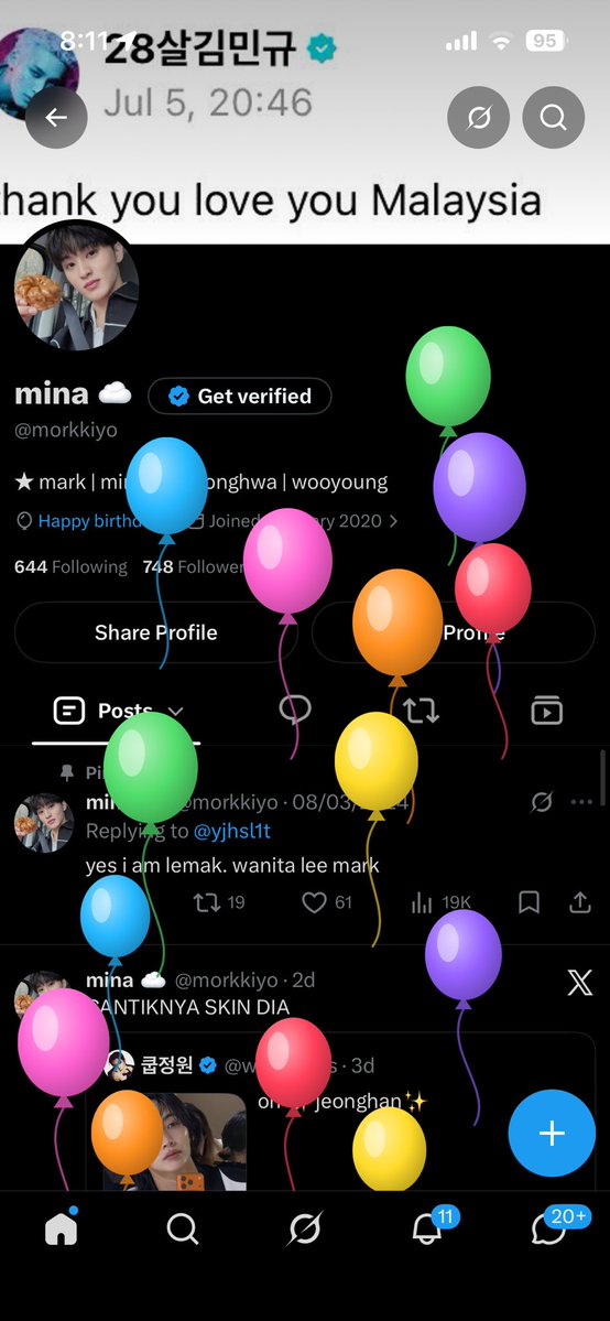 morkkiyo's tweet photo. happy birthday mina!!! https://t.co/PhC20cHn6w