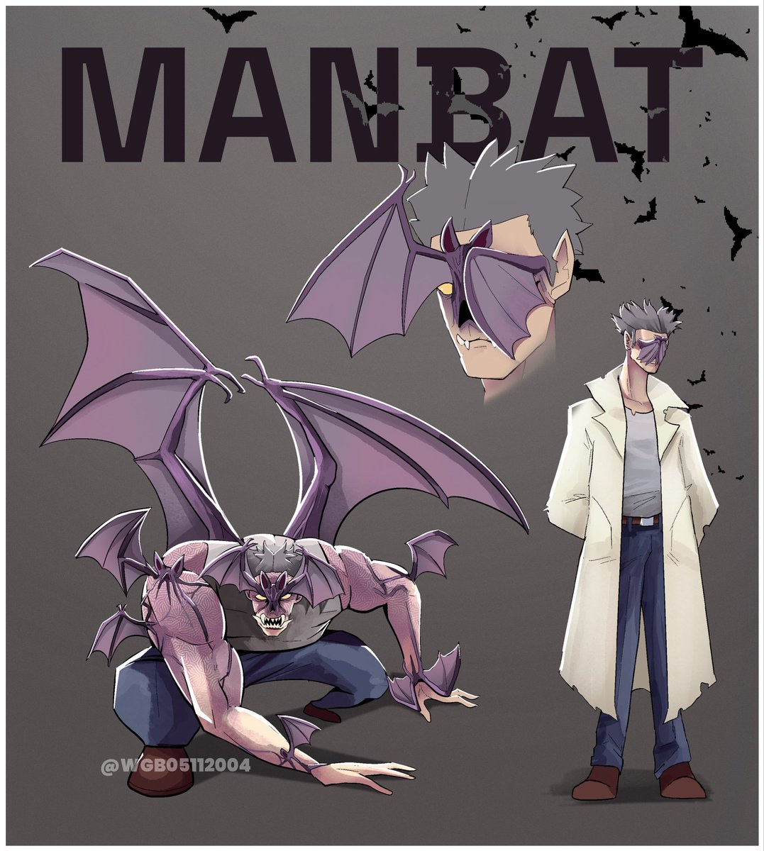 WGB05112004's tweet photo. MANBAT reimagined https://t.co/TdWCcjTr0Z