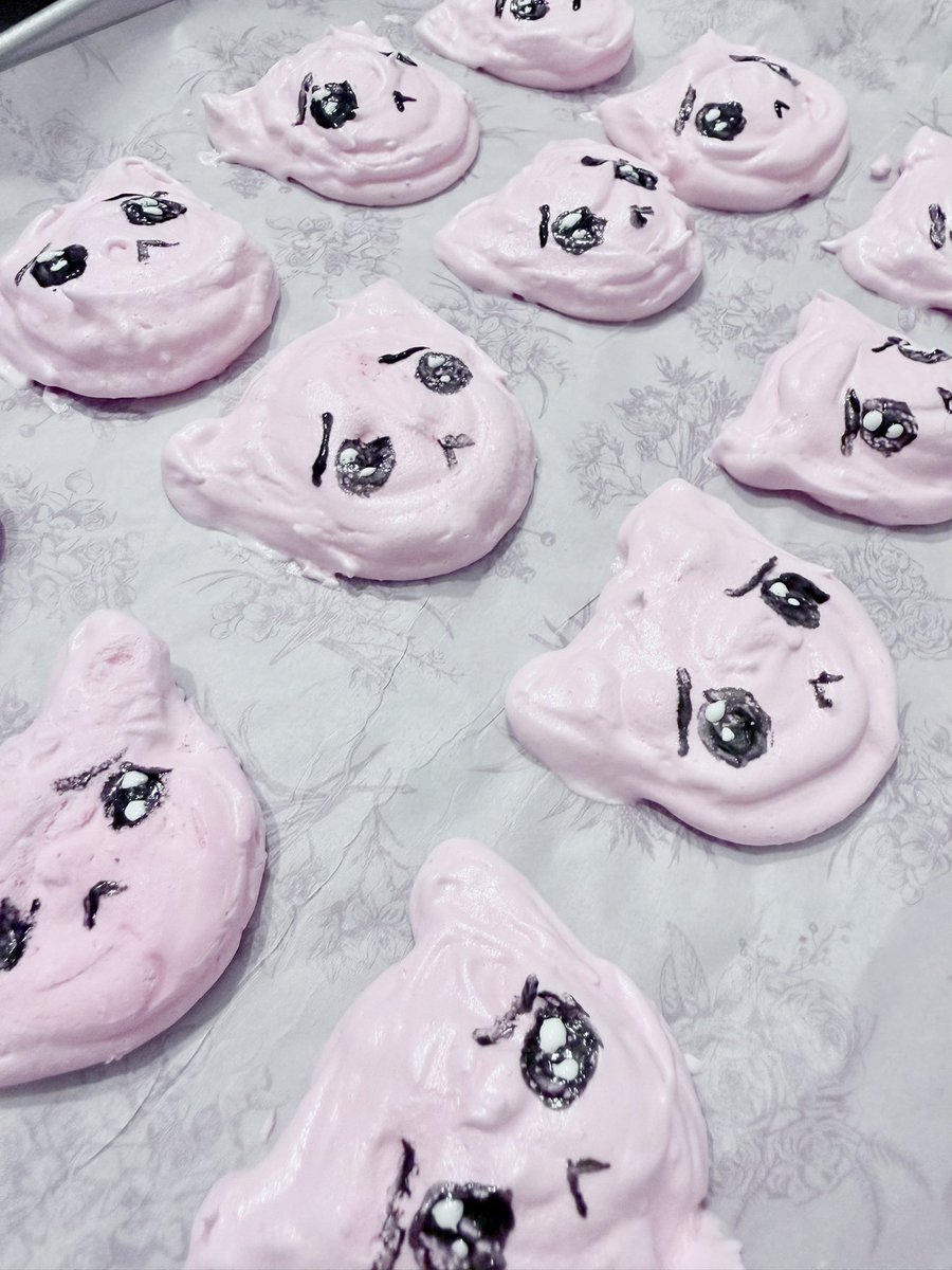 00riinaa's tweet photo. pchan cookies that r like 4cals each ignore the double chins im bad at piping #edrtwt #nso https://t.co/JQlh6D664S