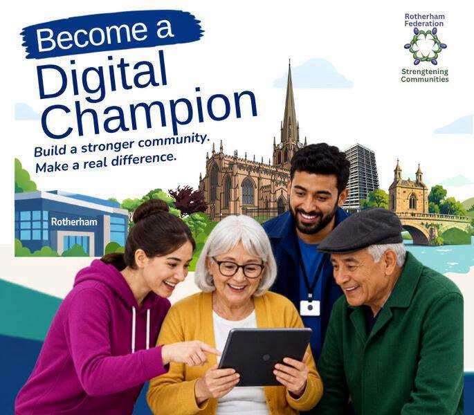 Stag_RosePPG's tweet photo. #volunteer - rewarding position with RotherFed

Become a Digital Champion - full details below.

#DigitalInclusion #digitalconnection #volunteersmakeadifference @OFrot https://t.co/xugBqL5zkN