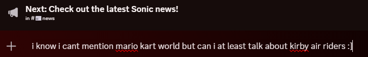 Benjala_ZA's tweet photo. Sent this message in the official Sonic Discord server and it instantly got deleted https://t.co/vtZtrGUXCc