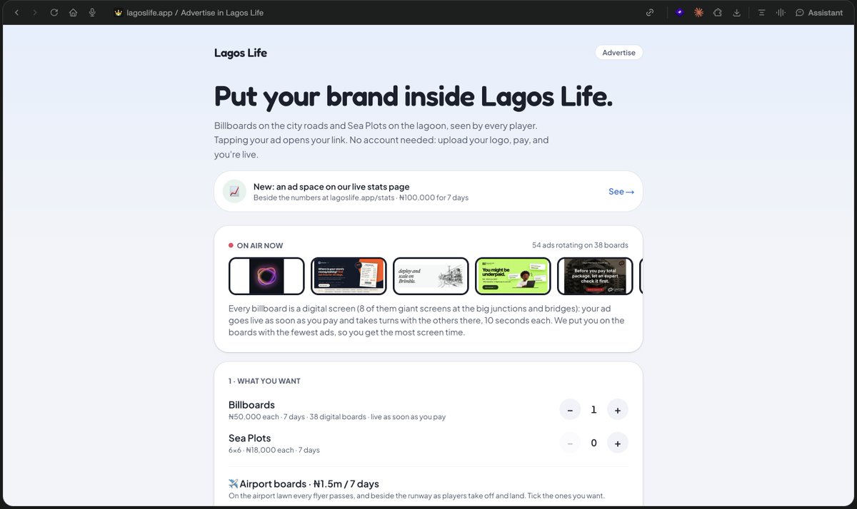 SokeyeA's tweet photo. BIGGEST AD PLATFORMS IN NIGERIA RIGHT NOW 🚀

If you want to put your brand inside Lagos Life
@LagosLifeApp : https://t.co/IOoGC4HXif

If you want to reach 50k+ professionals making career decisions
@salaryindexng : https://t.co/DgPK2uJuGm https://t.co/LxEDZZo0l3