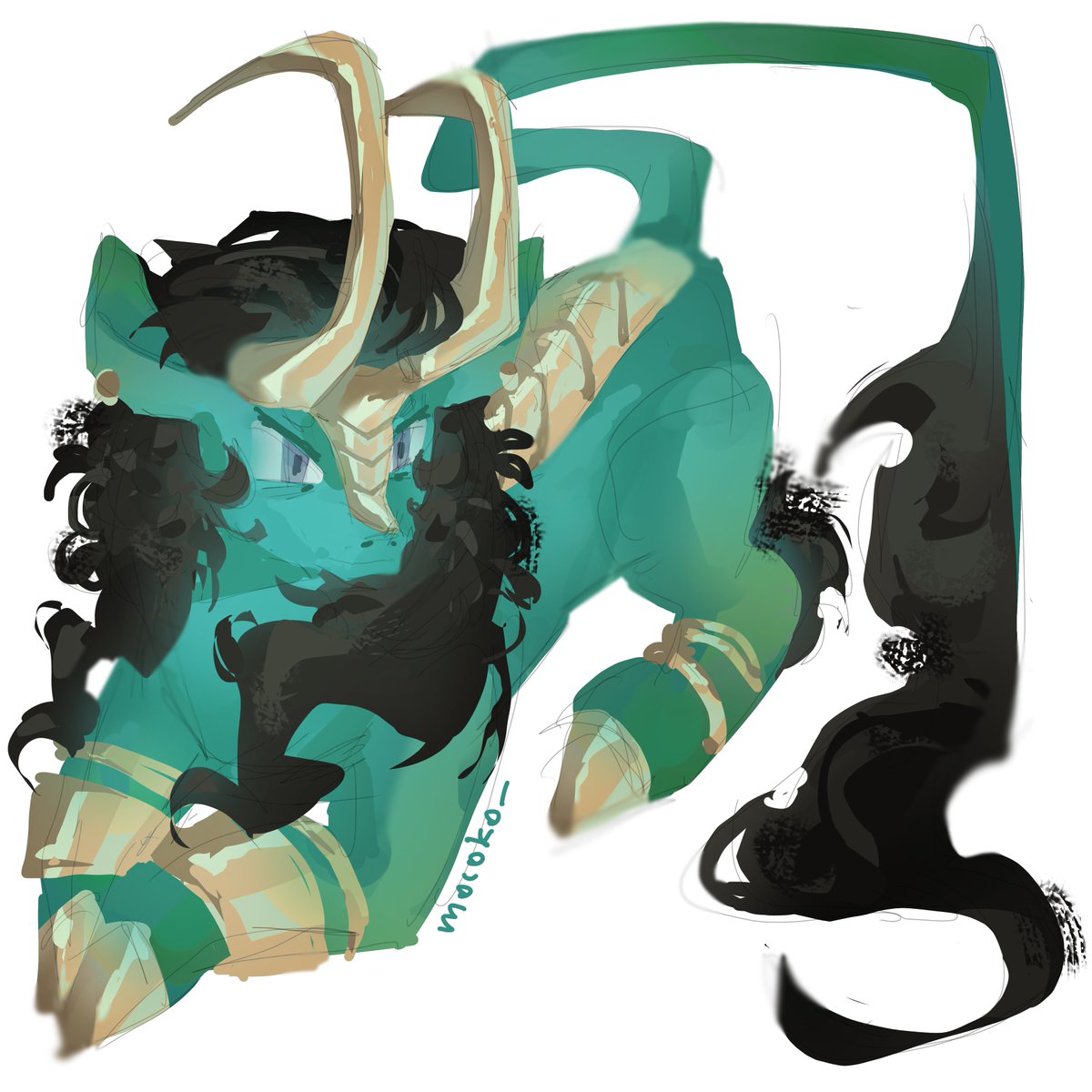 moioko_'s tweet photo. o wee i like my horse my pony my horse 
#art #loki #mlp https://t.co/mRuXXGzza4