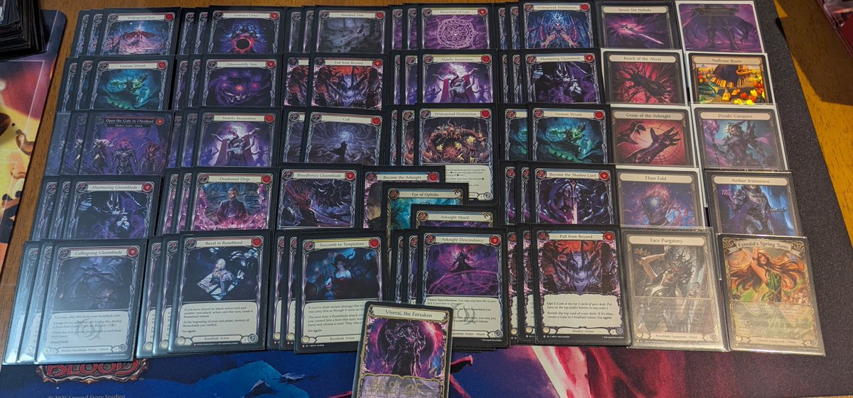 YukiLeeBender's tweet photo. Heres the Viserai deck I took to a 47th place finish at Calling 100!

I was quite impressed with the deck and felt like many of my losses were winnable had I found this build sooner and had more time to practice, learn matchups and refine my own play. Content on it coming soon! https://t.co/0KGxmvT0PT