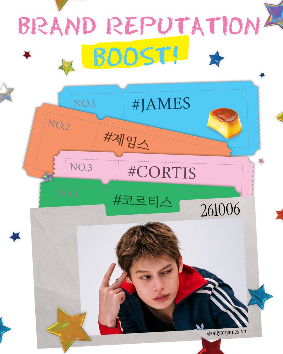 ofjvn_'s tweet photo. 261006 | DAILY BRAND REPUTATION BOOST FOR JAMES 🦅 

🎯: 350 REPLIES & 200 LIKES

• Use pictures, videos or gifs to prevent spam detection.
• Do not use emojis.
• Please use different compliments in English or Korean, and include hashtags.

2️⃣ DAILY SEARCHING BOOST “코르티스 제임스" & "JAMES CORTIS"

🔗 Google: https://t.co/RCtPYi5z6u
🔗 Youtube: https://t.co/GctkE0vxhT
🔗 Naver: https://t.co/lmJZPi5Bkr
🔗 Daum: https://t.co/Phkc1drHJO

#JAMES #제임스