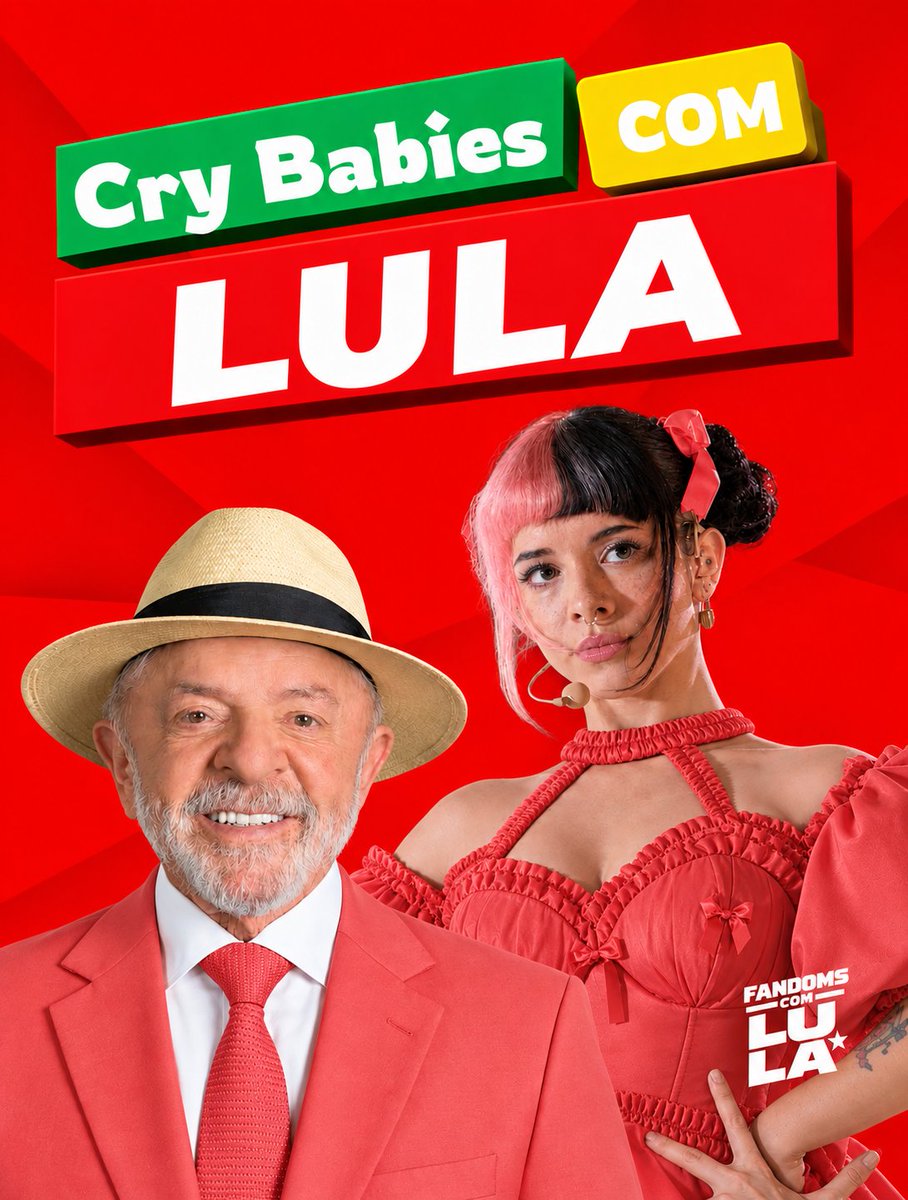 melaniebossbr's tweet photo. BABIES, NO SEGUNDO TURNO É LULA! ⭐️❤️ 

#Eleições2026 #FandomsComLula https://t.co/RPjHZwWWyP