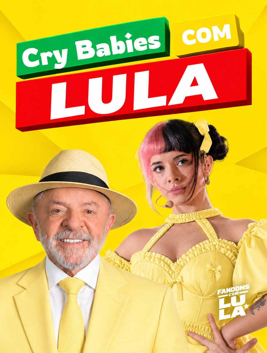melaniebossbr's tweet photo. BABIES, NO SEGUNDO TURNO É LULA! ⭐️❤️ 

#Eleições2026 #FandomsComLula https://t.co/RPjHZwWWyP