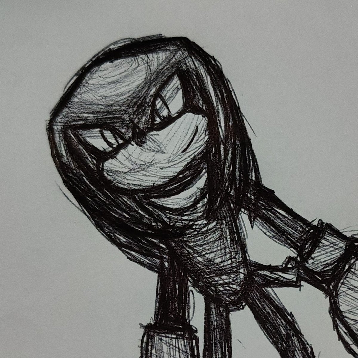 K4Y4XP's tweet photo. doodle 
#knucklestheechidna https://t.co/WmFc7fl7s9
