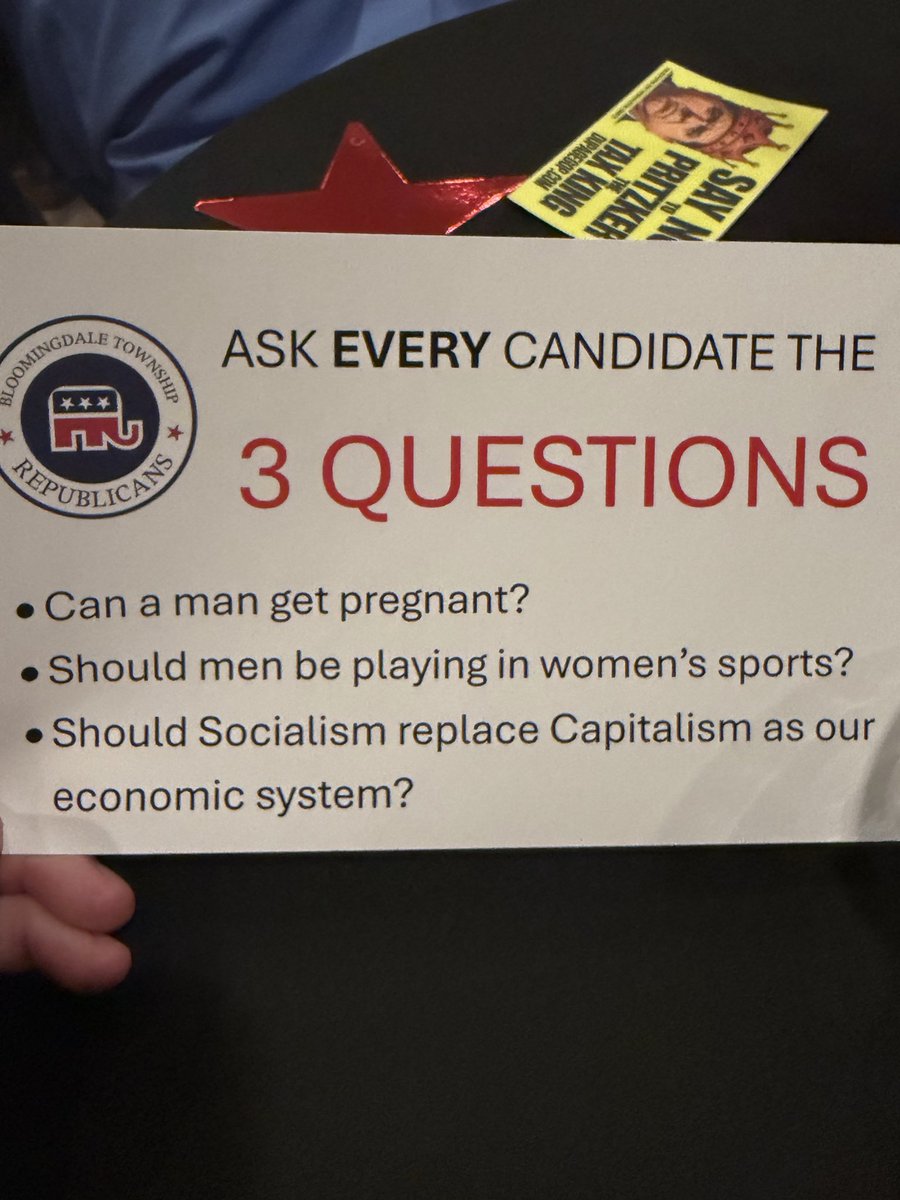 DuPageCountyGOP's tweet photo. The otherside’s candidates cannot answer these questions. https://t.co/igaERluxJ8