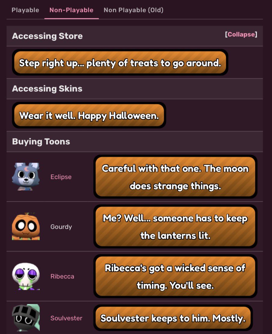 ToyProductions1's tweet photo. I’ve seen people talk about the new Gourdy shop dialogue changes and I have thoughts. https://t.co/BiJkee6ASQ